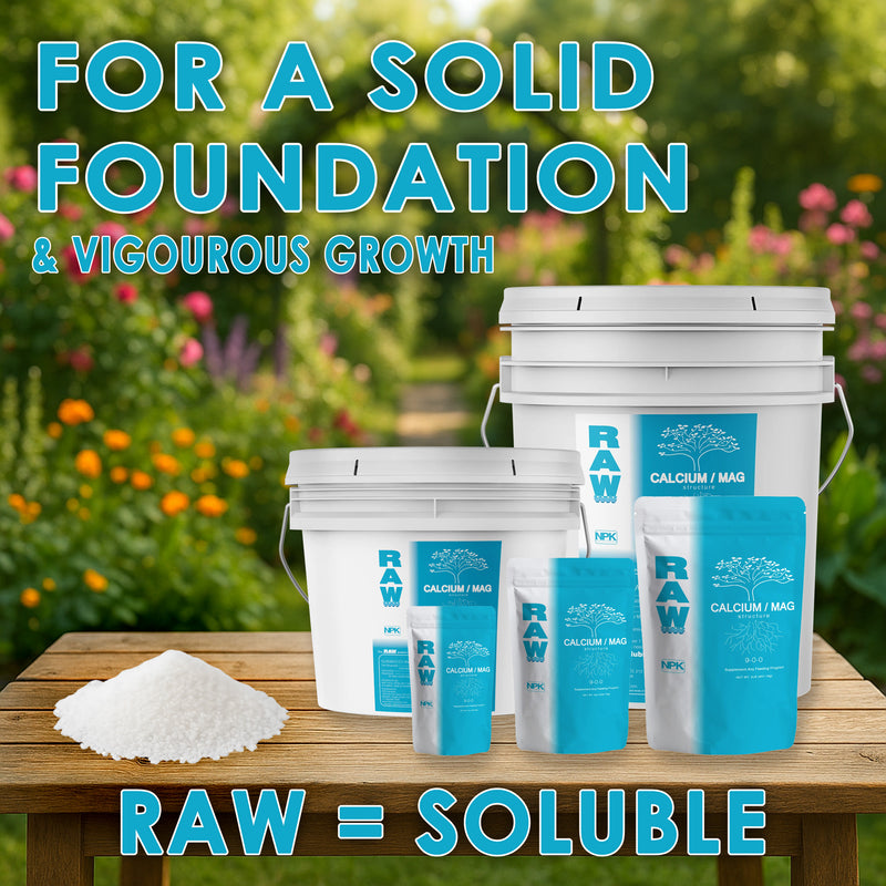 RAW Calcium/Mag | 15% Calcium + 3% Magnesium | Water-Soluble Supplement