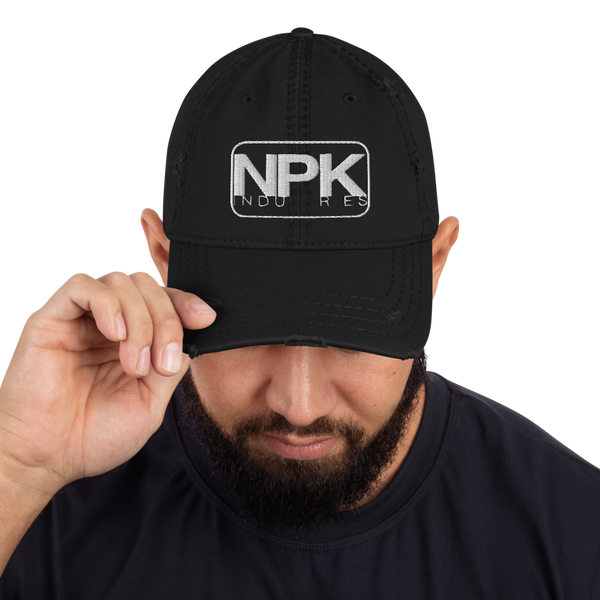 NPK Distressed Dad Hat