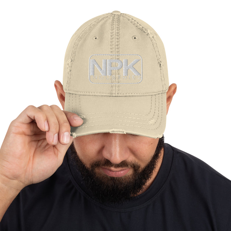 NPK Industries Distressed Dad Hat