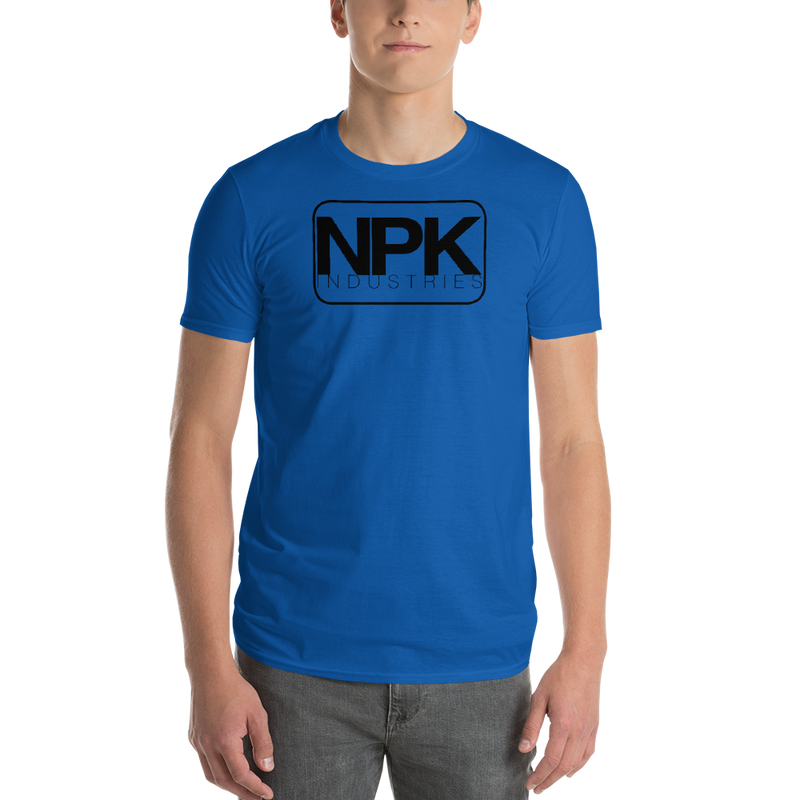 NPK Short-Sleeve T-Shirt Black Logo